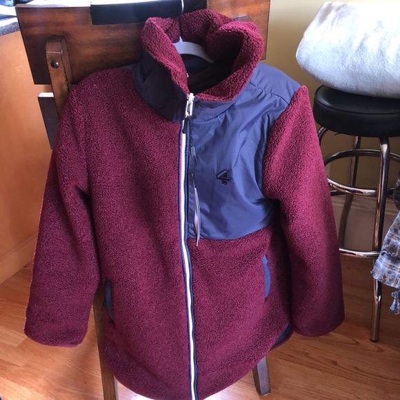 FOUR LAPS SHERPA JACKET (OVERSIZED) - Picture 4 of 9